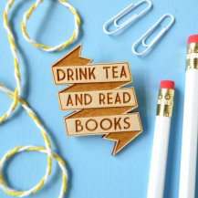 Drink Tea and Read Books Badge