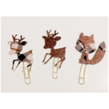 Reindeer Paperclip Bookmark